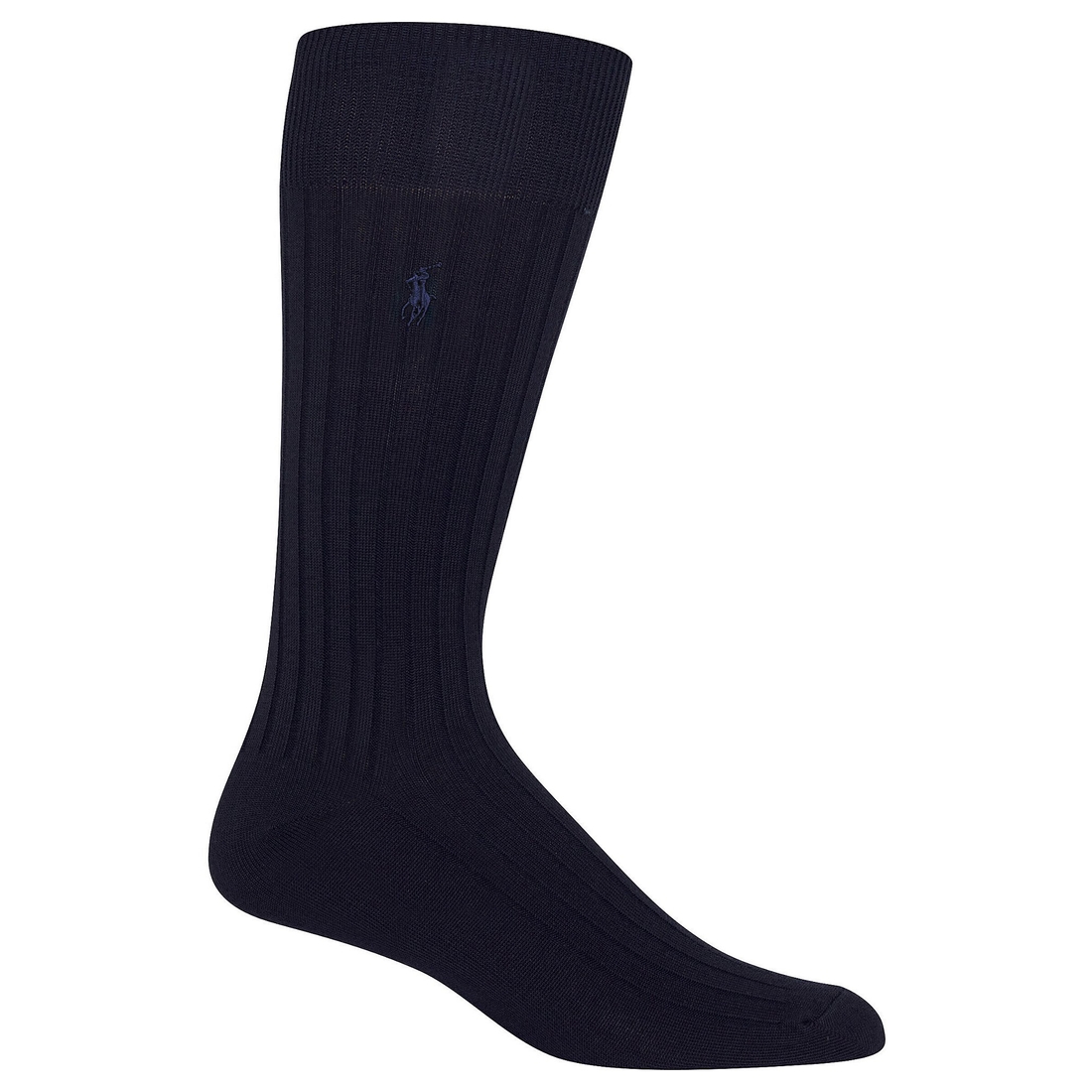 Polo Ralph Lauren Solid Cotton Rib Crew Socks