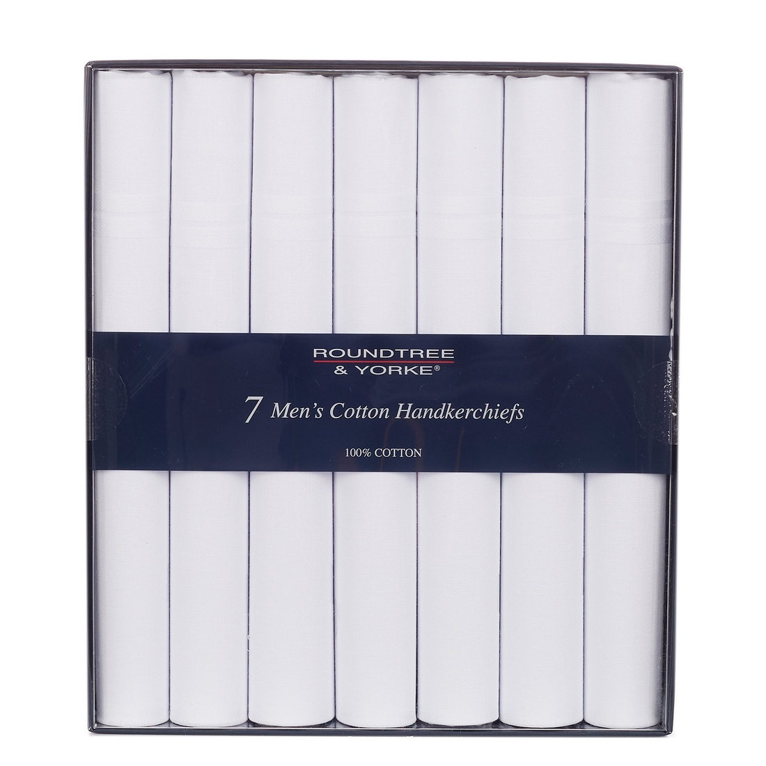 Roundtree & Yorke Handkerchief 7-Pack