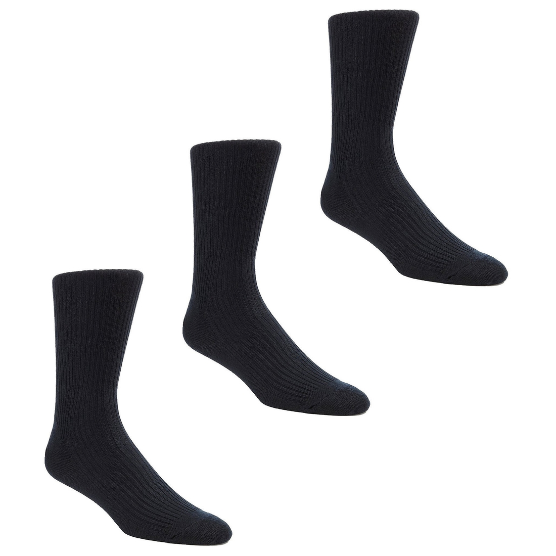 Roundtree & Yorke Big Tall Extended Size 3-Pack Socks