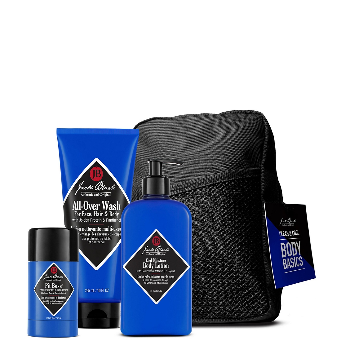 Jack Black Clean Cool Body Basics Set