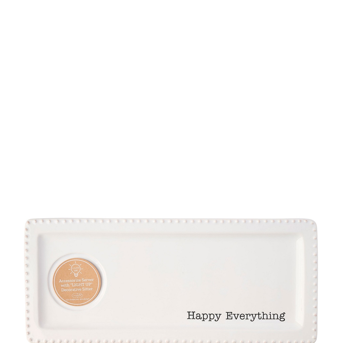 Mud Pie Circa Hostess Happy Everything Tray