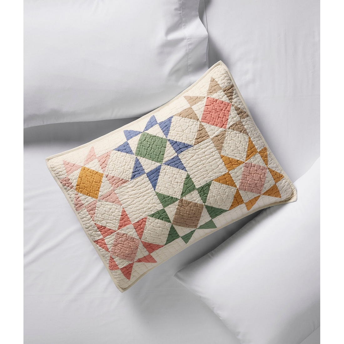 L.l.bean North Star Patchwork Reversible Sham