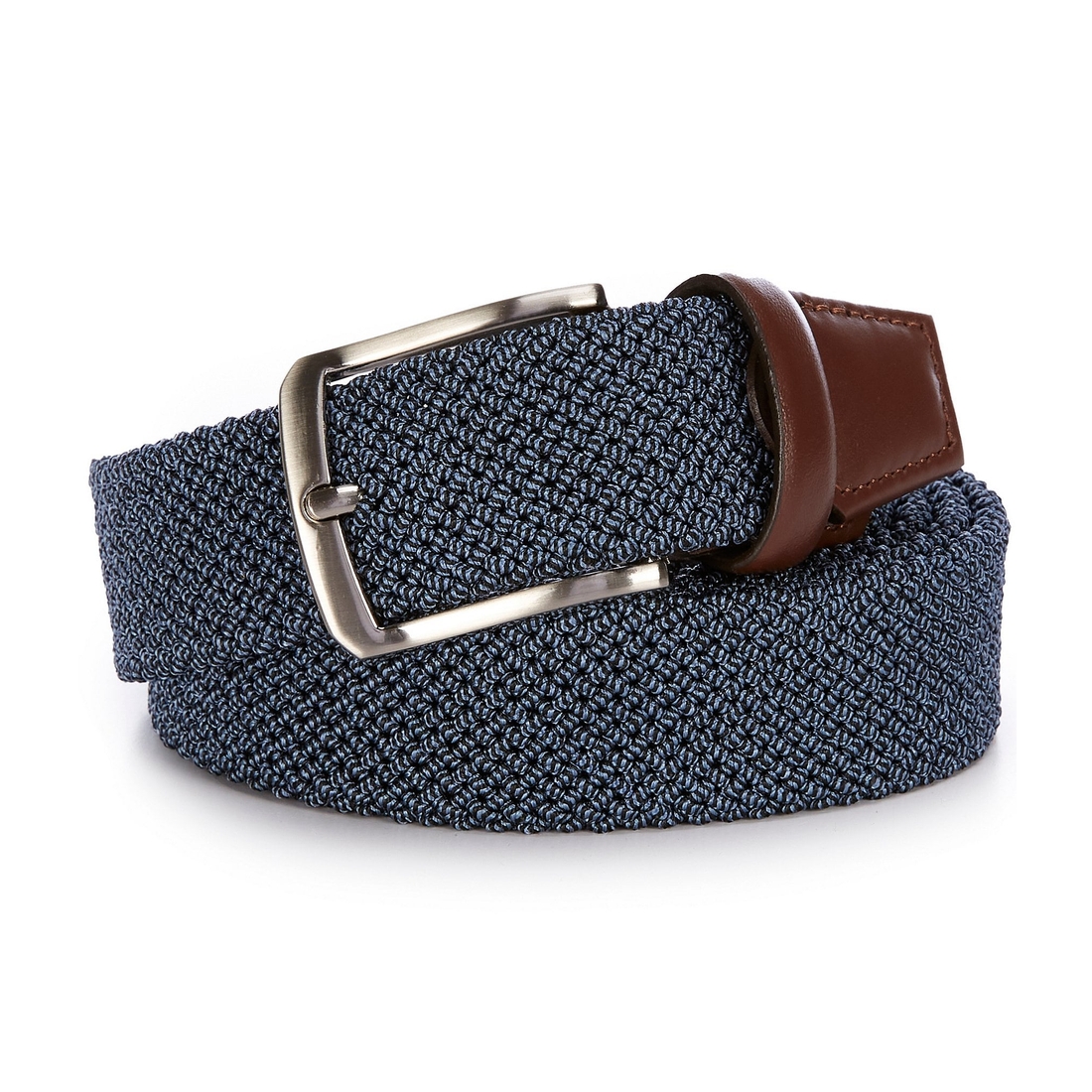 Roundtree & Yorke Big Tall Knit Braided Belt