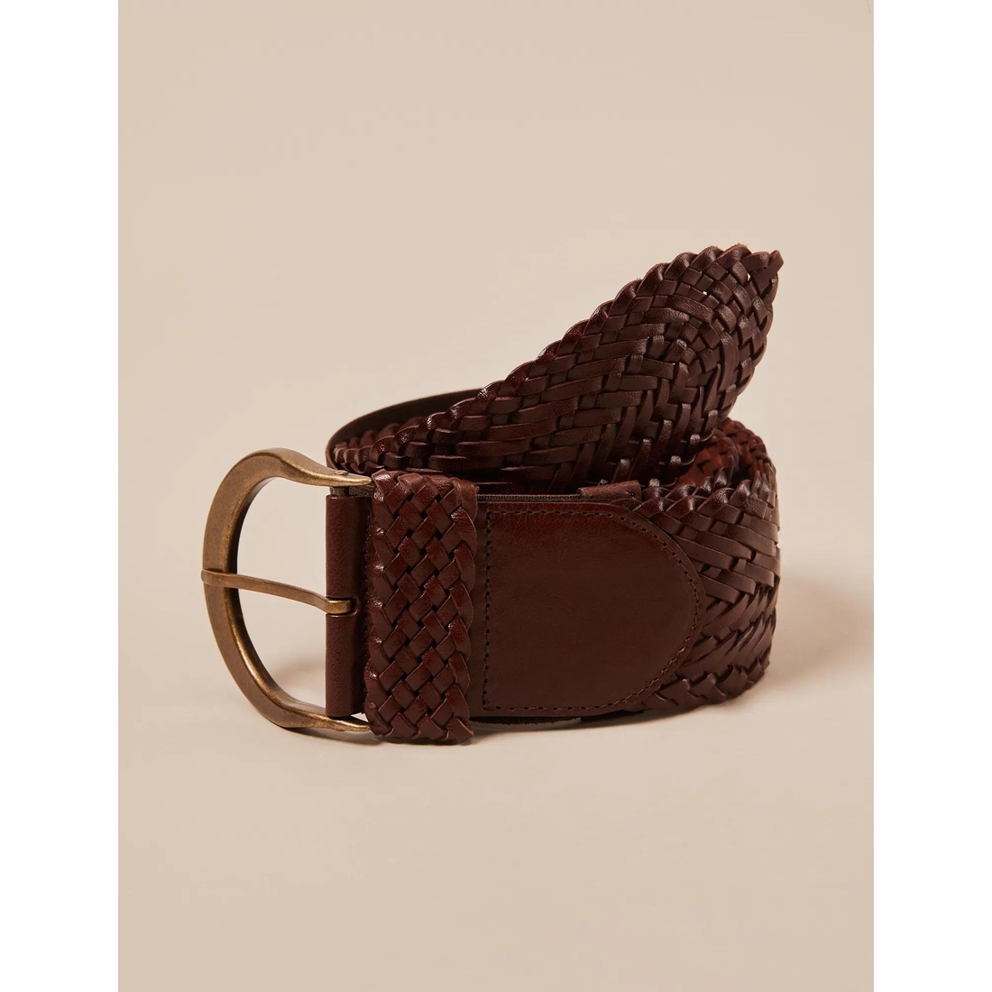 Lucky Brand Outlet Lucky Brand Wide Woven Waist Belt  display picture 3