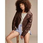 Lucky Brand Outlet Lucky Brand Classic Leather Moto Jacket