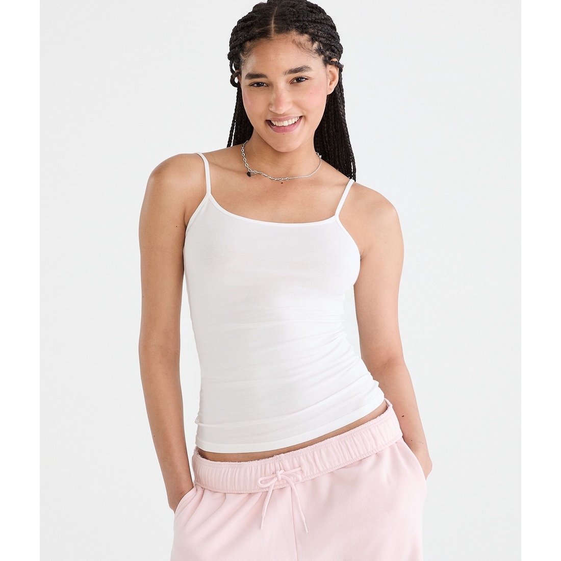Aeropostale Solid Basic Cami