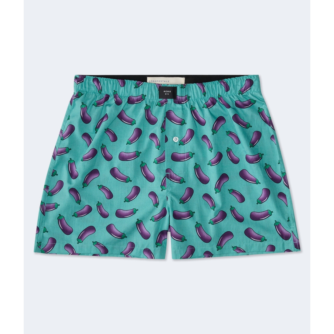 Aeropostale Eggplant Woven Boxers