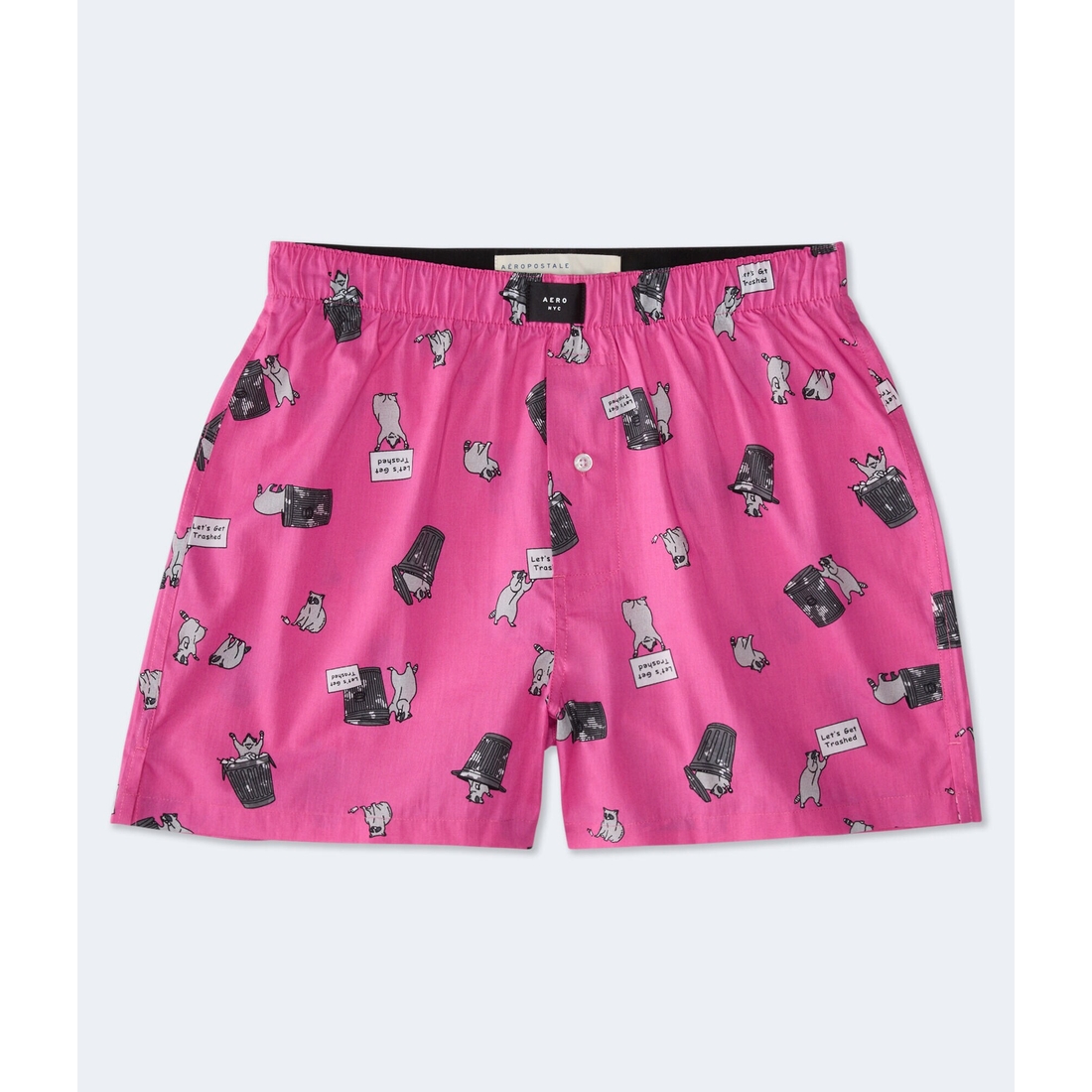 Aeropostale Get Trashed Woven Boxers