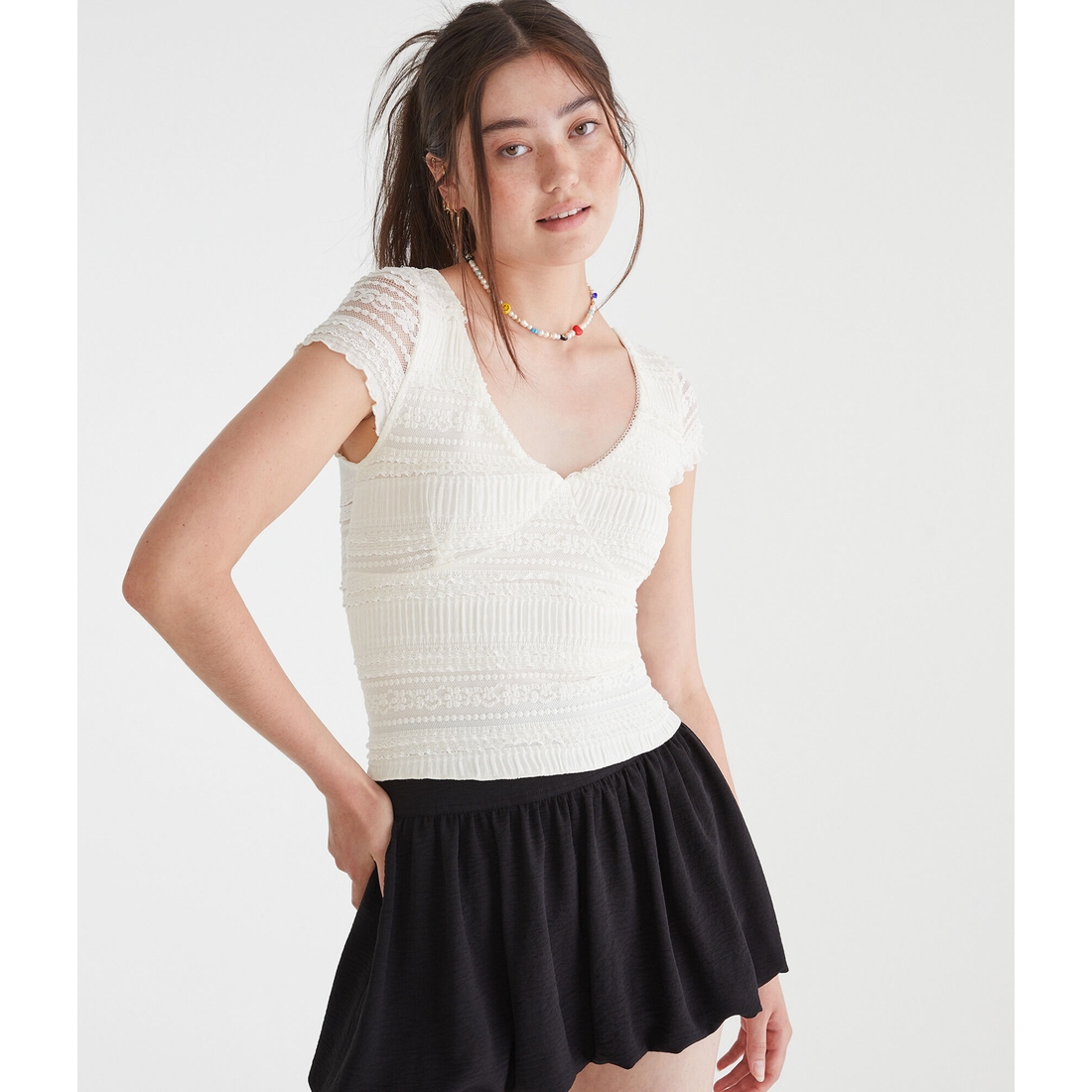 MASU×PALETTE ARTALIVE EXCLUSIVENECKLACE Masu's Angel Lace Glove Red Mail Order | Palette Art Alive online