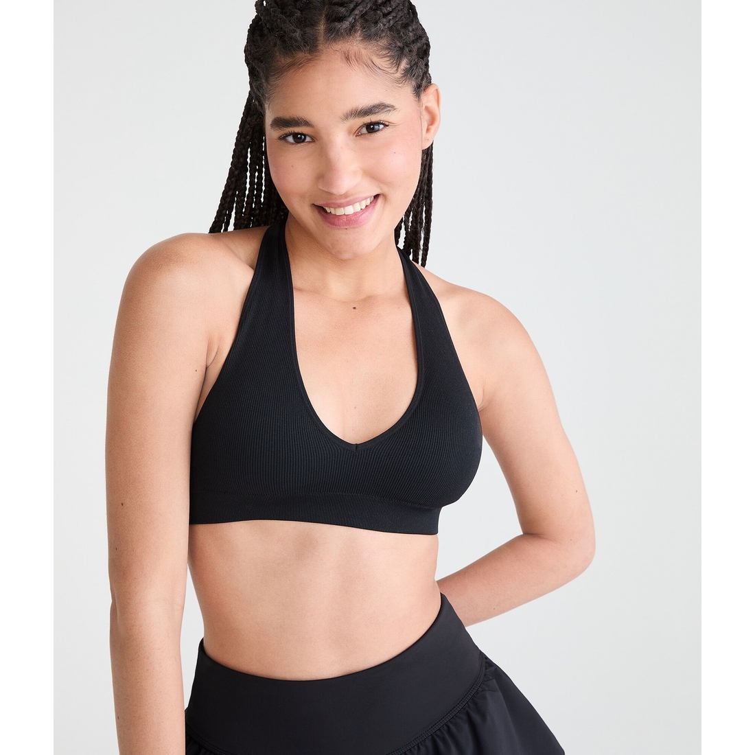 Aeropostale Seamless Halter Bralette