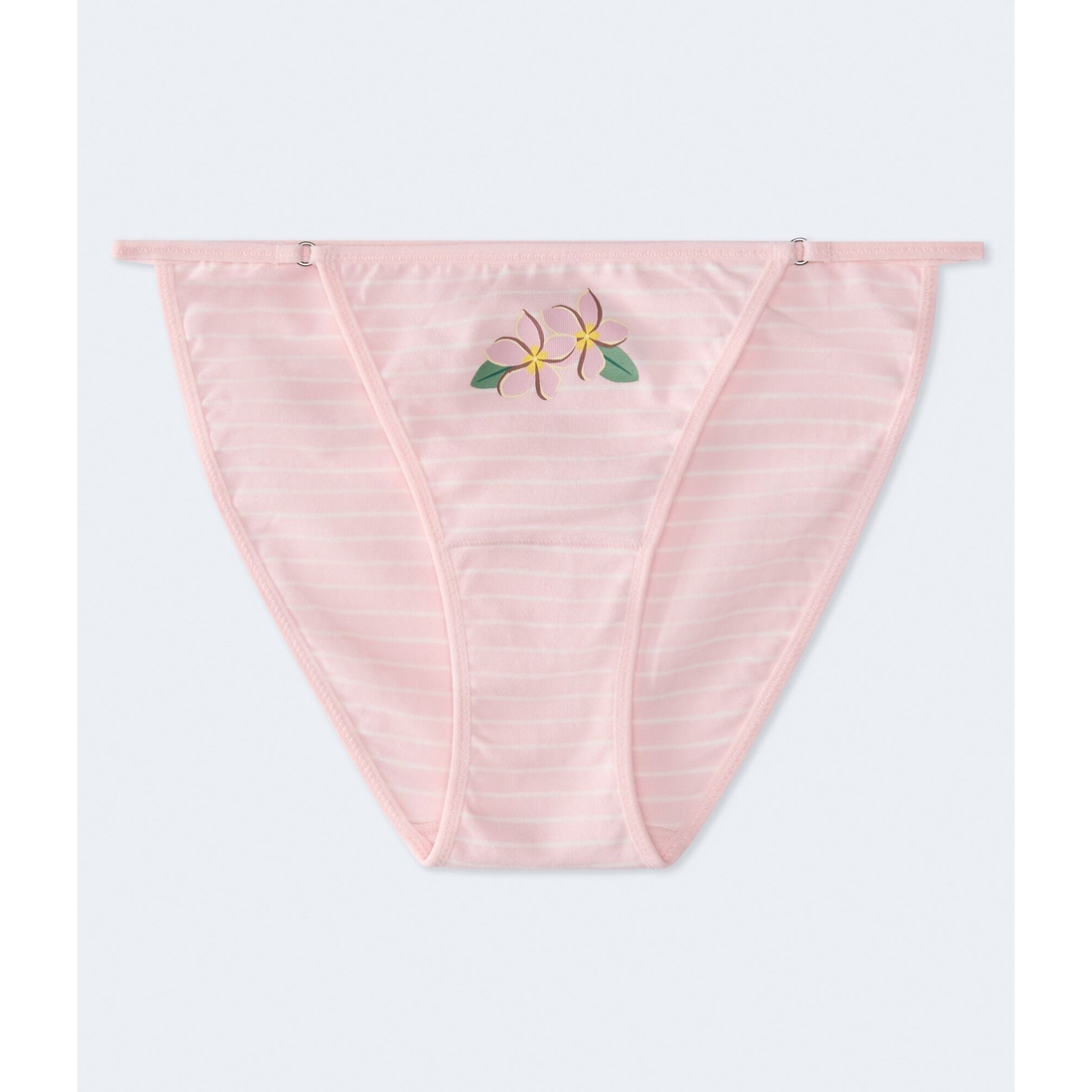 Aeropostale Floral Stripe String Cheeky