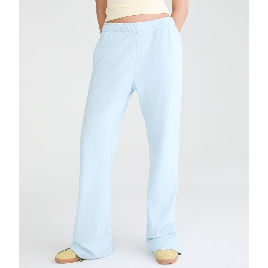 Aeropostale Cloud Soft High-Waisted Bootcut Sweatpants