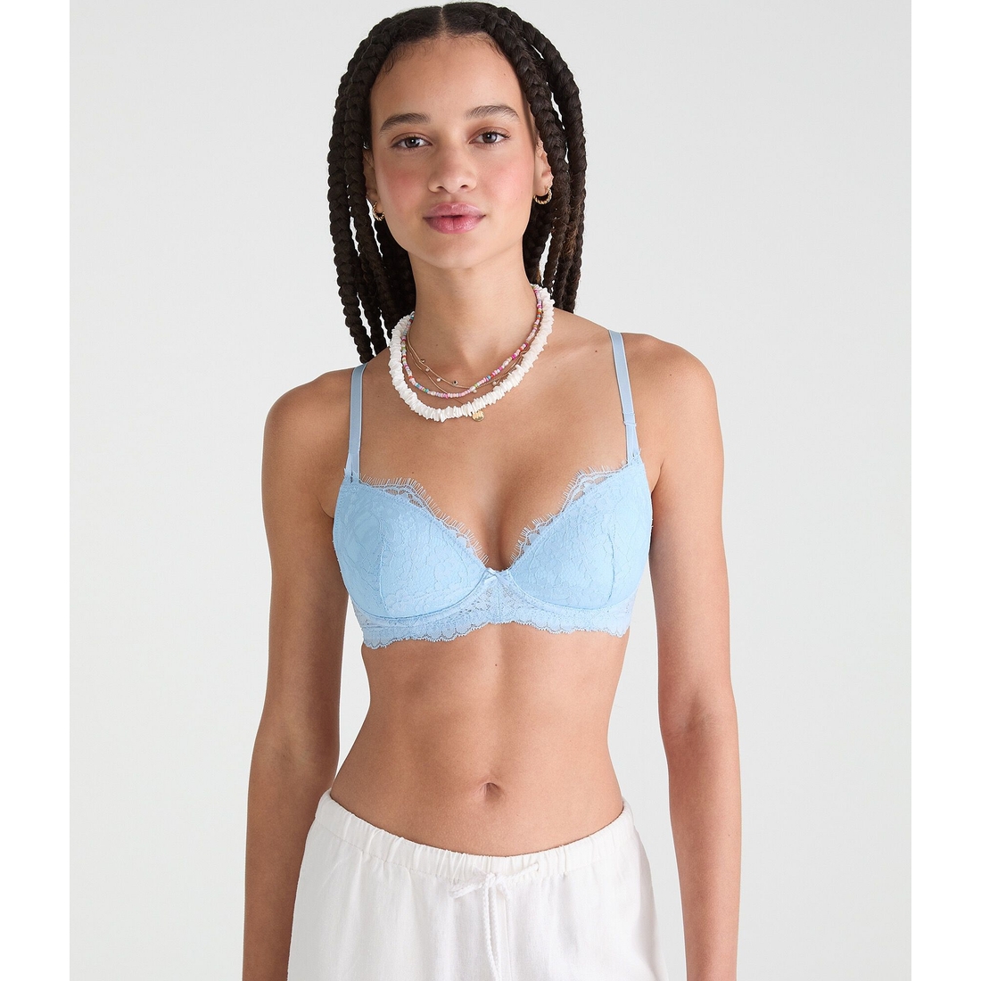 Aeropostale Lightly Lined Lace Bra