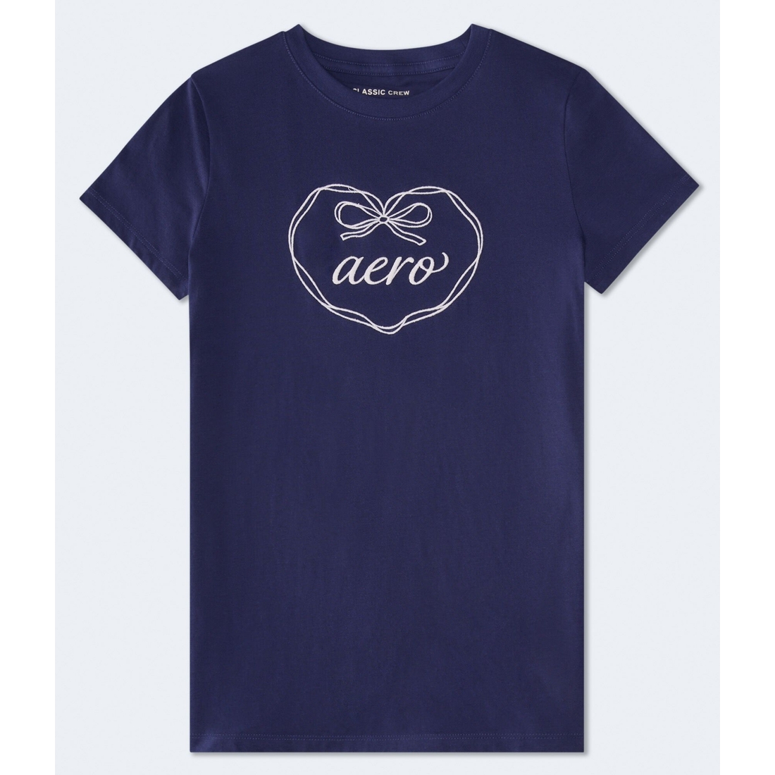 Aeropostale Heart Bow Graphic Tee