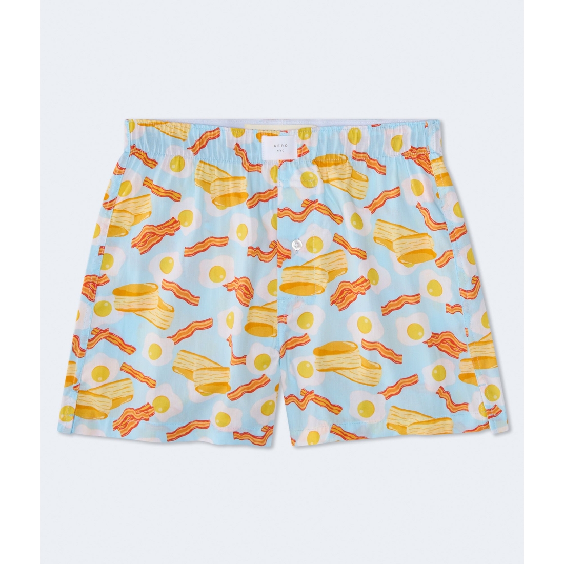 Aeropostale Eggs & Bacon 4" Woven Boxers