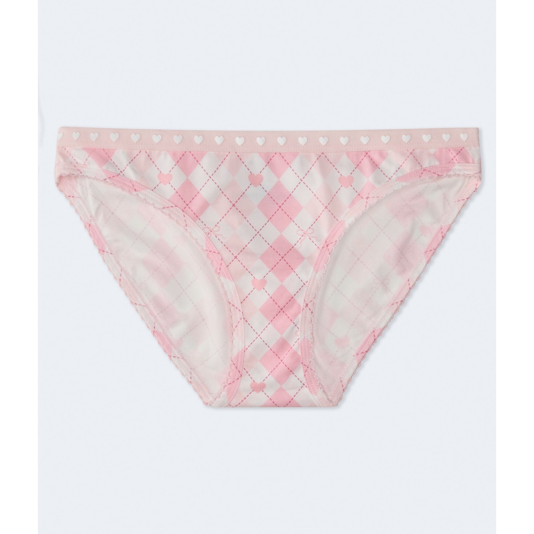 Aeropostale Argyle Hearts Bikini