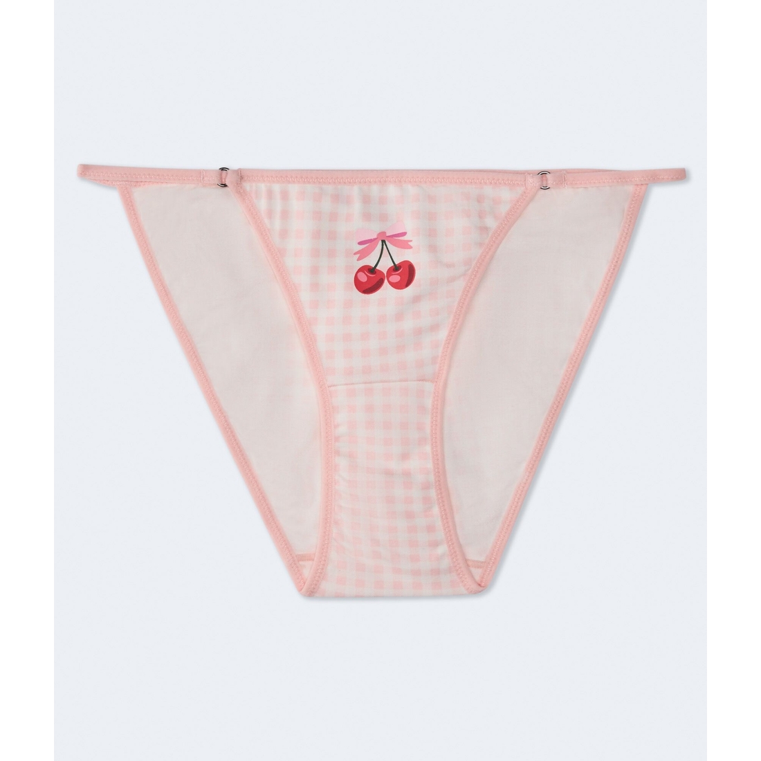 Aeropostale Cotton Gingham Cherries String Cheeky