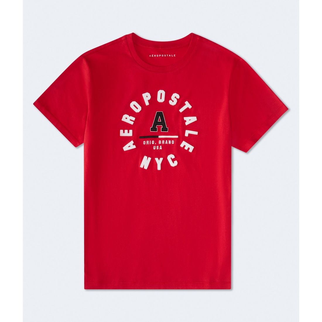 Aeropostale NYC Circle Applique Graphic Tee