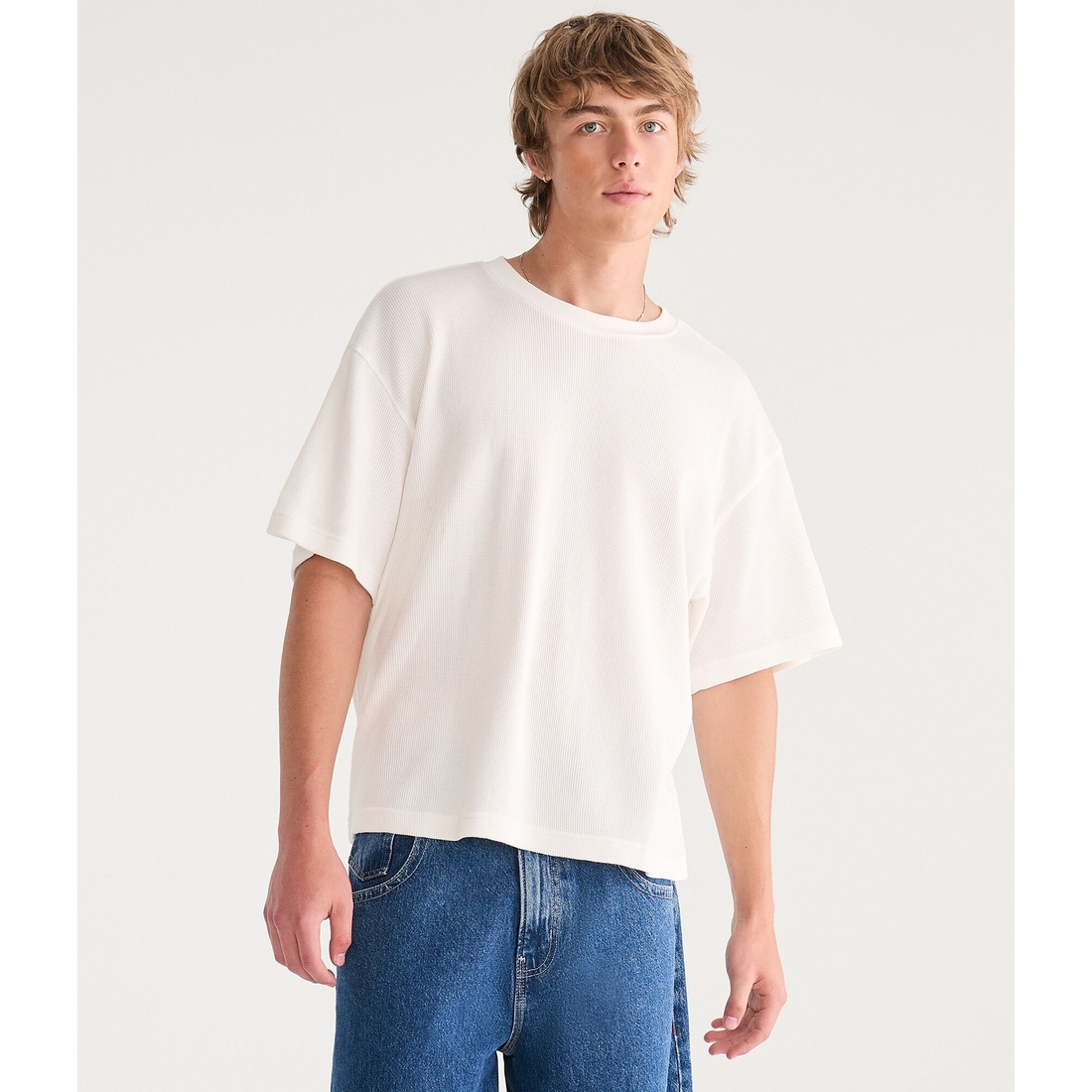 Aeropostale Waffle Crew Tee