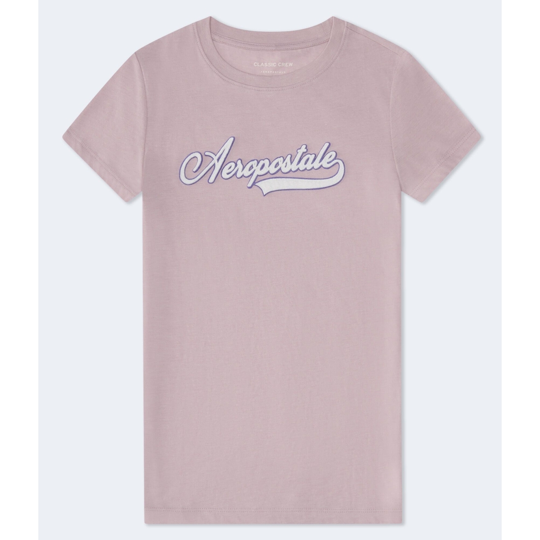 Aeropostale Script Applique Graphic Tee
