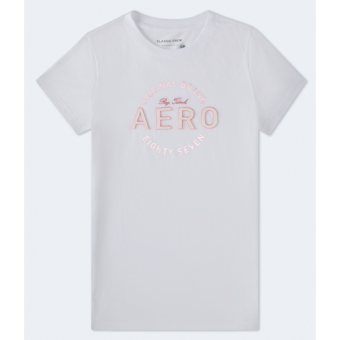 Aeropostale Circle Applique Graphic Tee