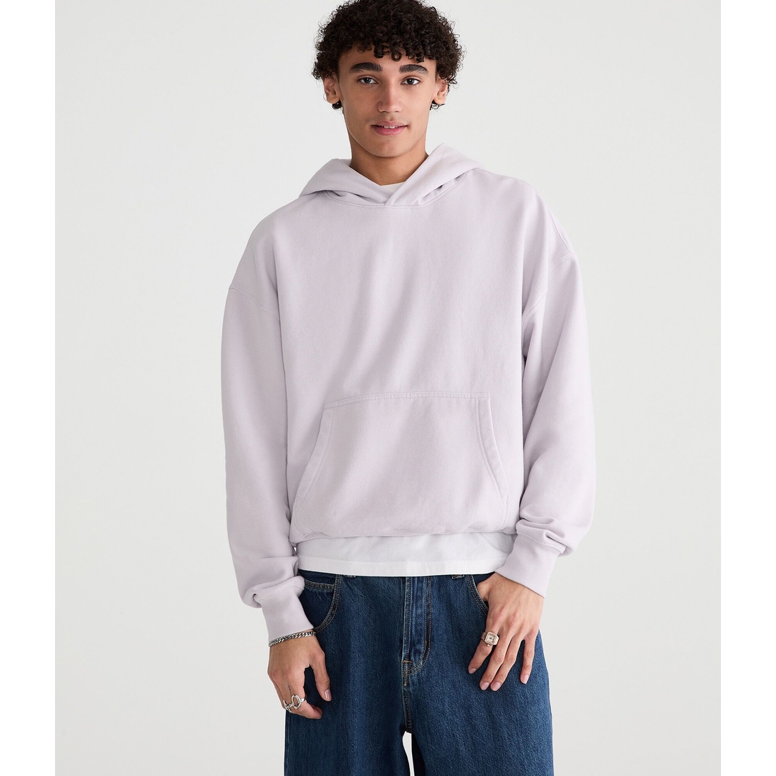 Aeropostale Cloud Soft Boxy Pullover Hoodie