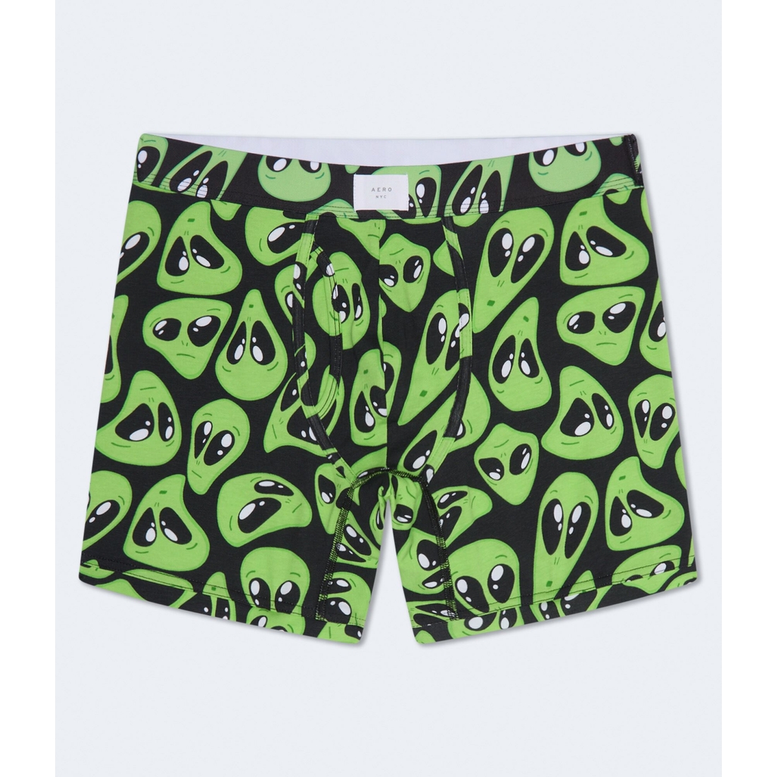 Aeropostale Alien Faces 6" Boxer Brief
