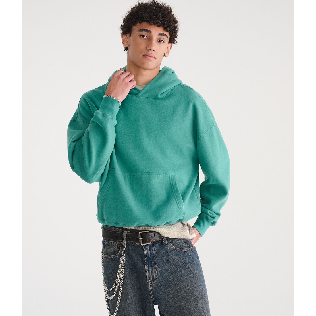 Aeropostale Cloud Soft Boxy Pullover Hoodie