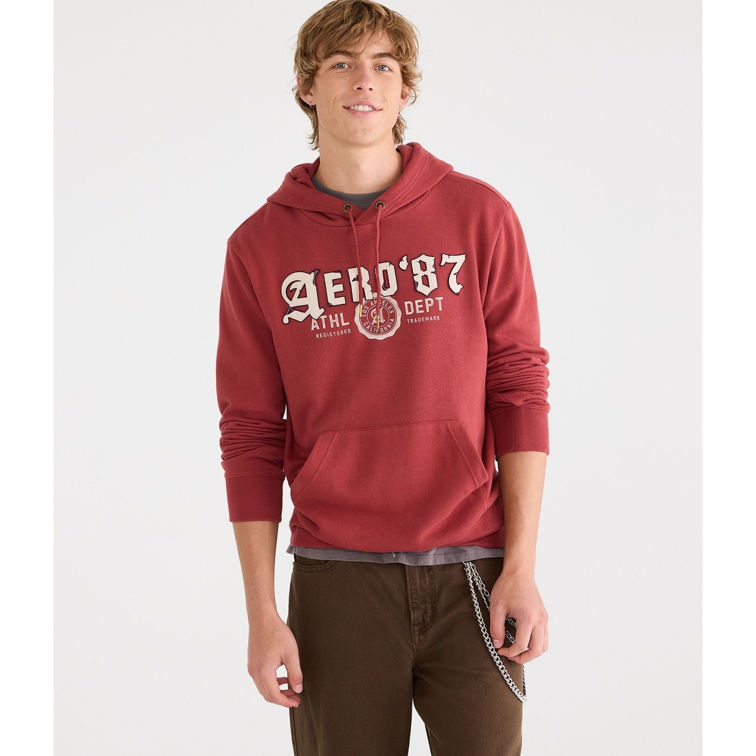 Aeropostale Gothic Heritage Pullover Hoodie