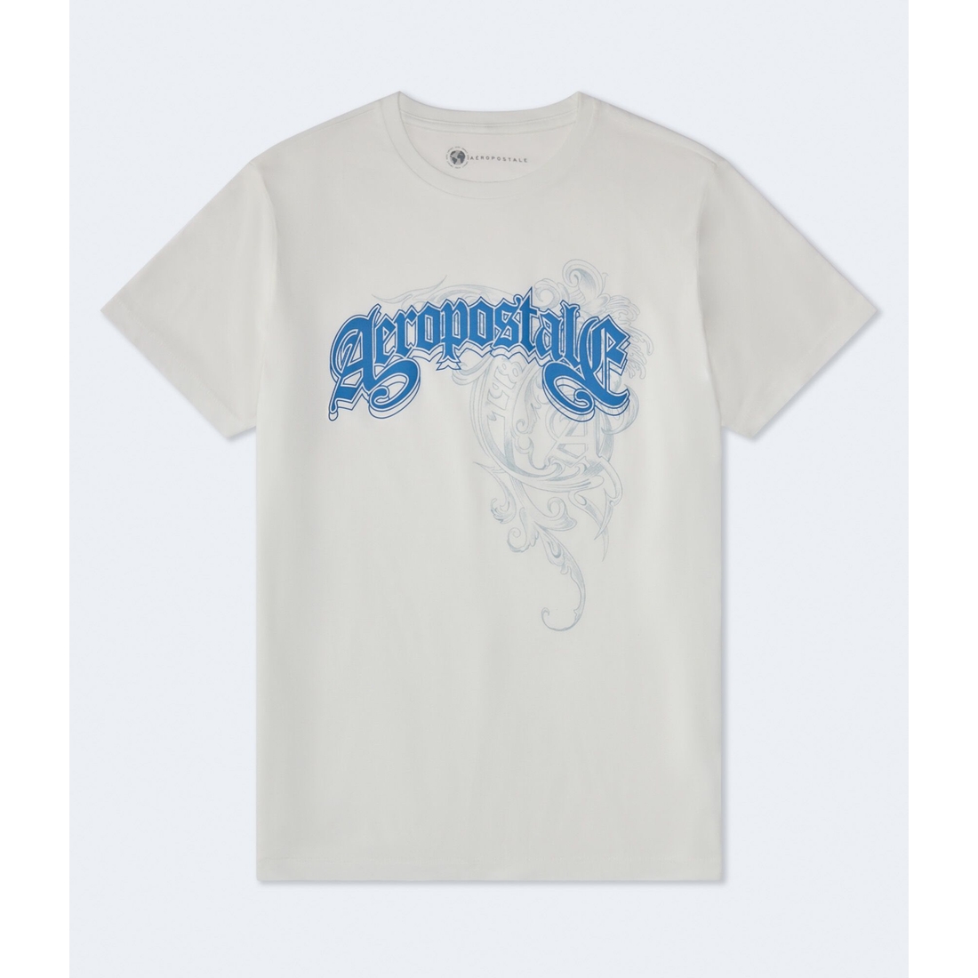 Aeropostale Gothic Script Logo Graphic Tee