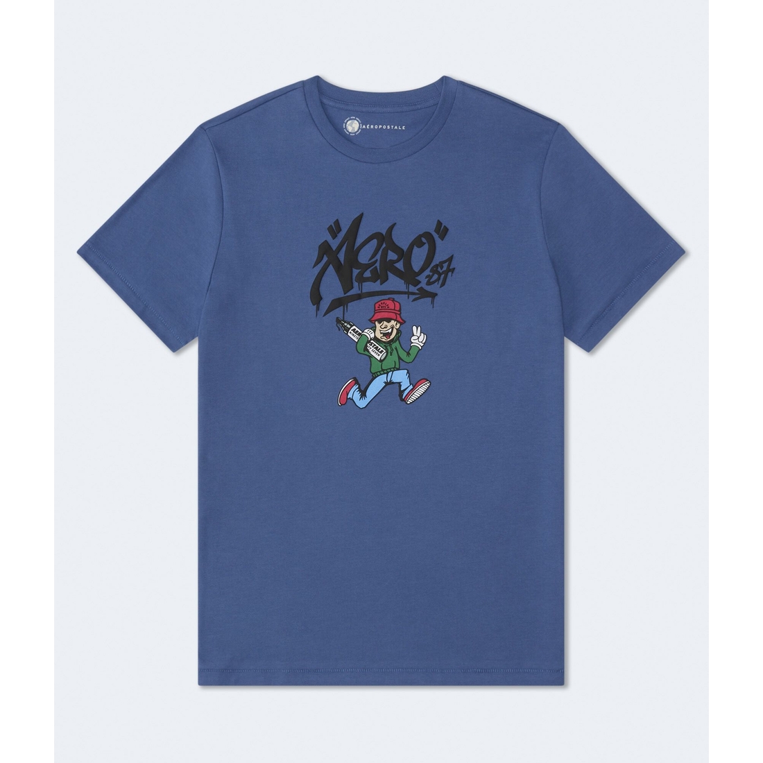Aeropostale Marker Graffiti Graphic Tee