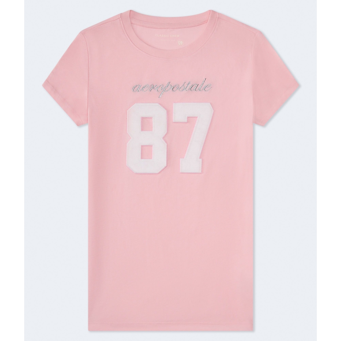 Aeropostale 87 Applique Graphic Tee