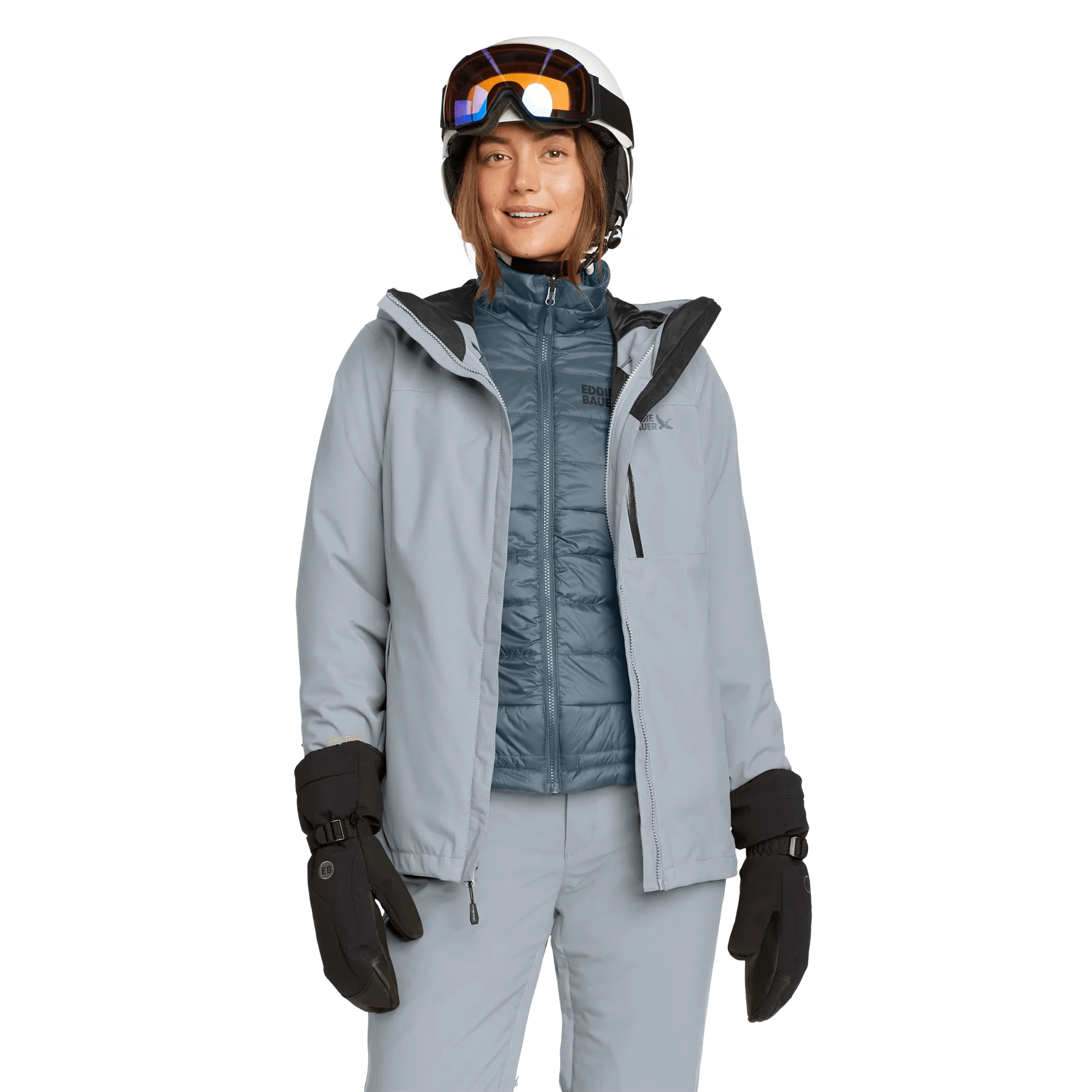 Eddie Bauer Women's Powder Search 3-In-1 Waterproof Ski