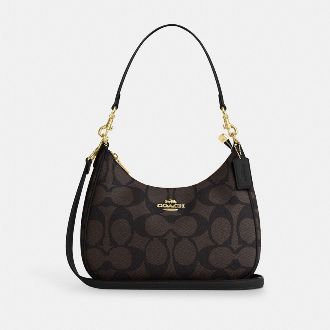 Coach Outlet Teri Hobo Bag In Blocked Signature Canvas available now at Sawgrass Mills