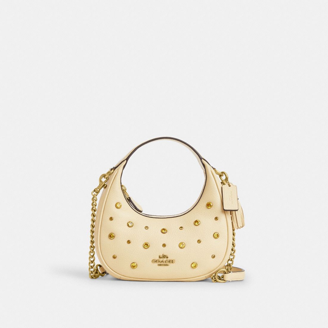 【まとめ買い】 Coach Outlet Carmen Mini Crossbody Bag With Crystal 帽子
