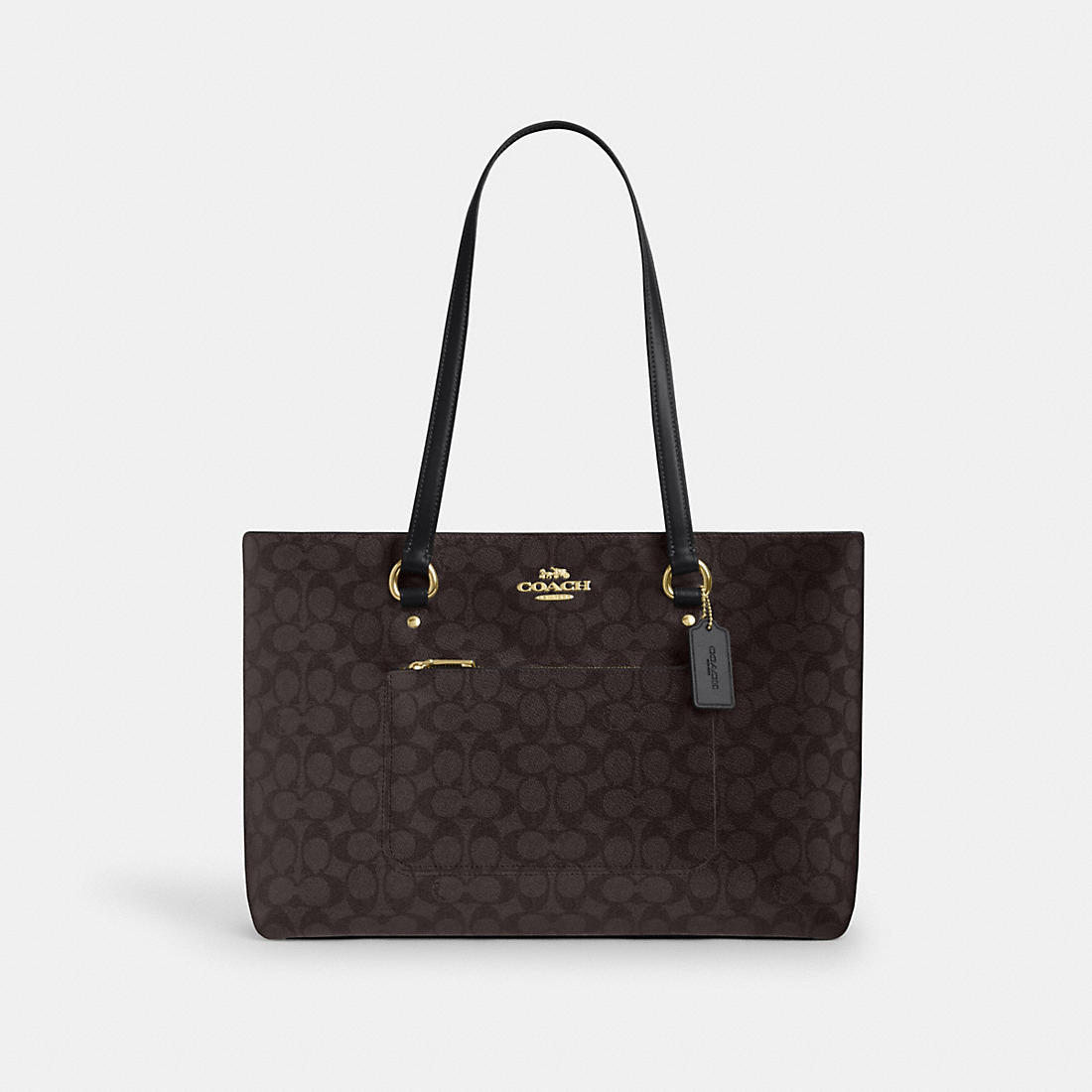 Coach Women City Tote Bag In Signature Canvas main image 2