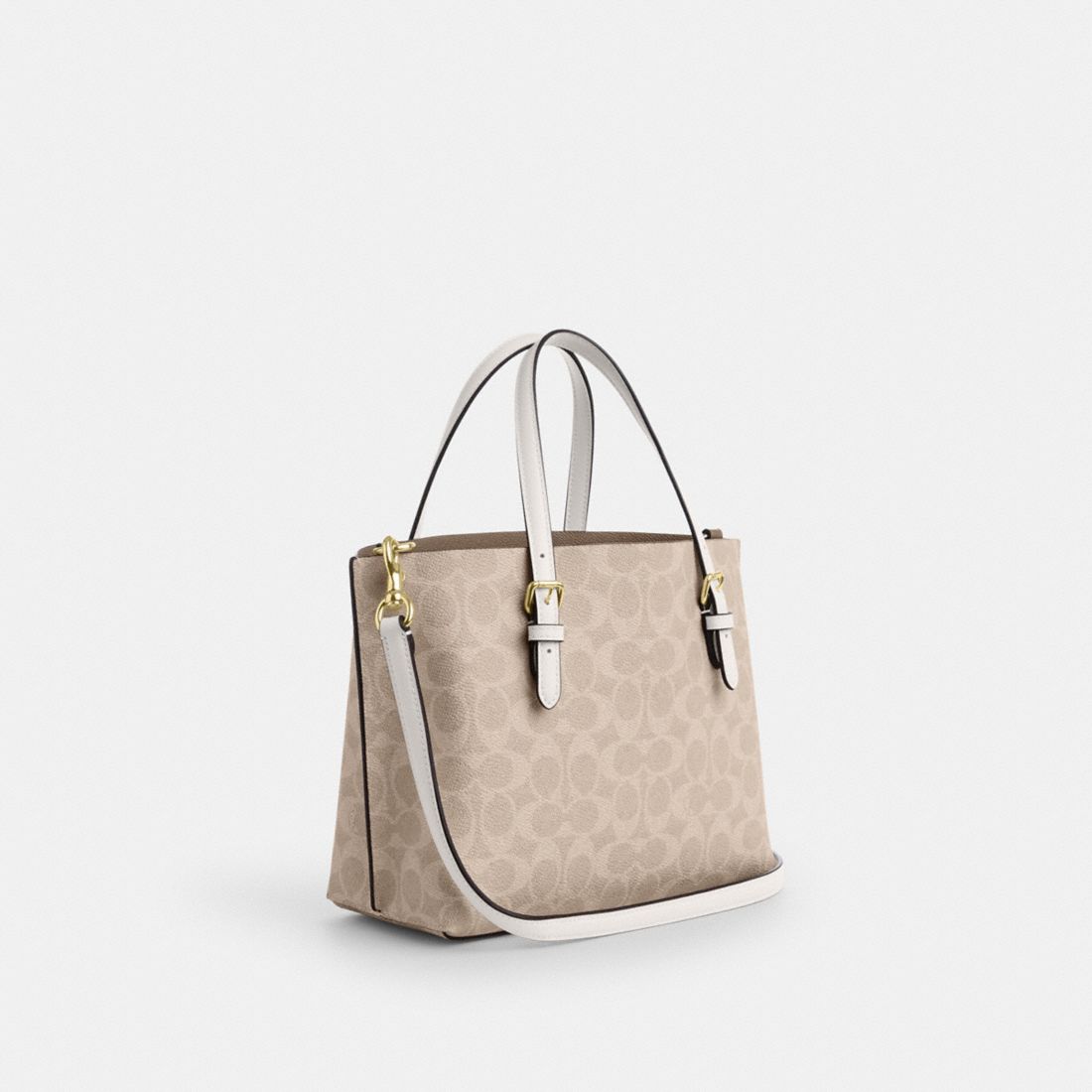 Coach Outlet Mollie Tote Bag 25 In Signature Canvas