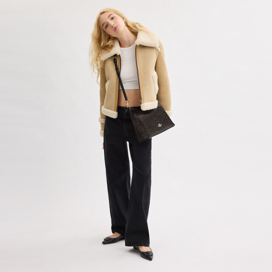 Coach Outlet Laurel Shoulder Bag In Signature Canvas