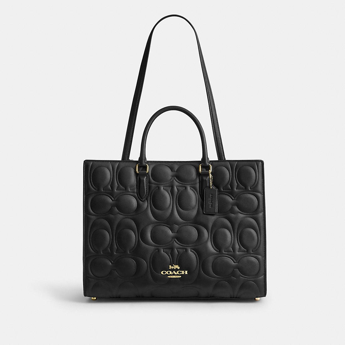 Coach Outlet Coach Maggie Tote Bag In Signature Leather available