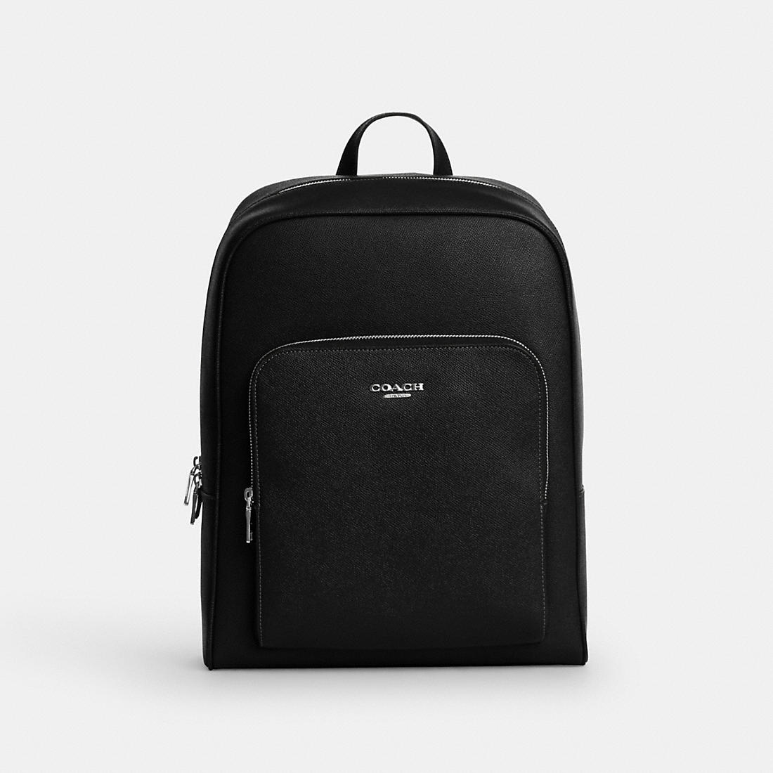 coach backpack addison ANDAR The Backpacks Crossgrain leather Inside zip cell phone and multifunction pockets Inside laptop sleeve Zip closure recycled polyester lining Top handle with 3 drop Outside zip pocket Luggage sleeve Adjustable shoulder straps 11 3/4 (L) x 15 3/4 (H) x 4 3/4 (W) Style No. addison backpack coach Coach Court