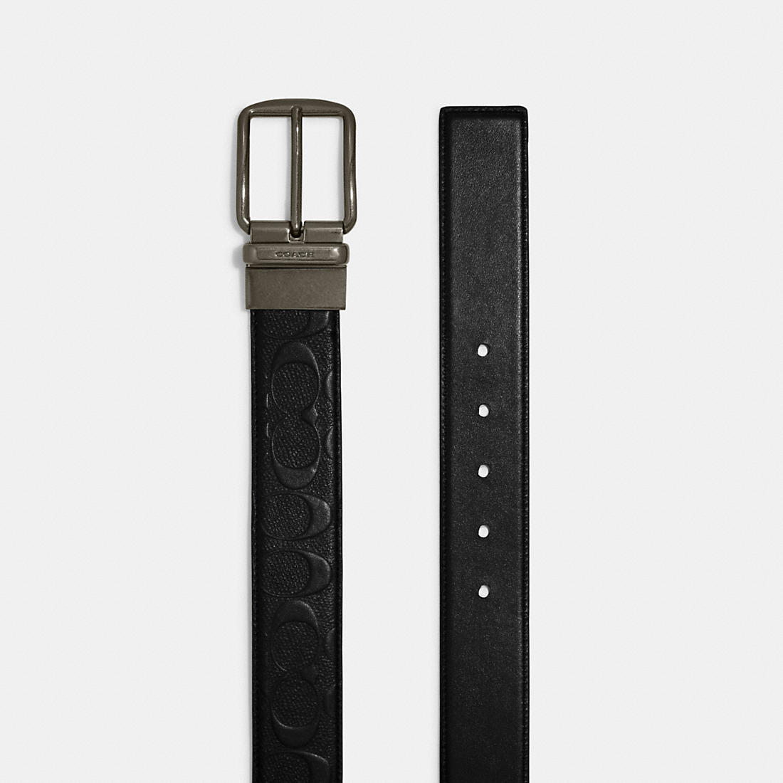 Coach Harness Buckle Belt Harness Buckle Cut-To-Size Reversible Belt, 38 Mm  main image 4