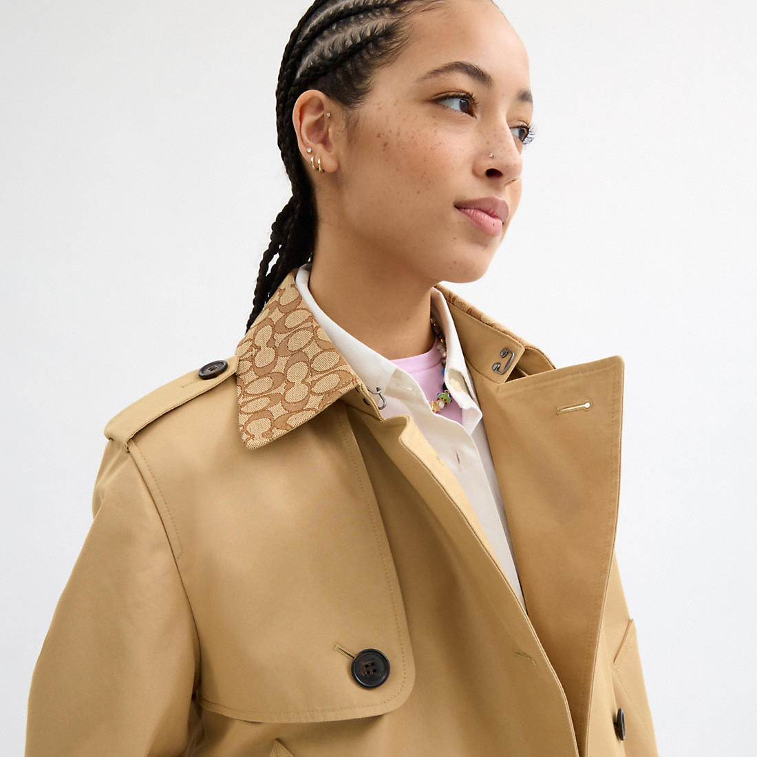 Coach Outlet Coach Mid Trench available now at San Francisco
