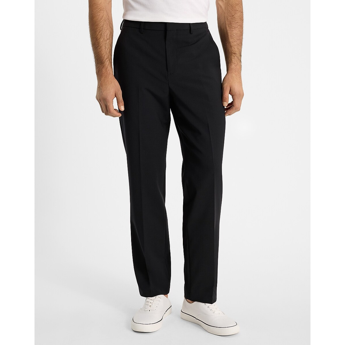 Express Classic Black Washable Modern Tech Suit Pant