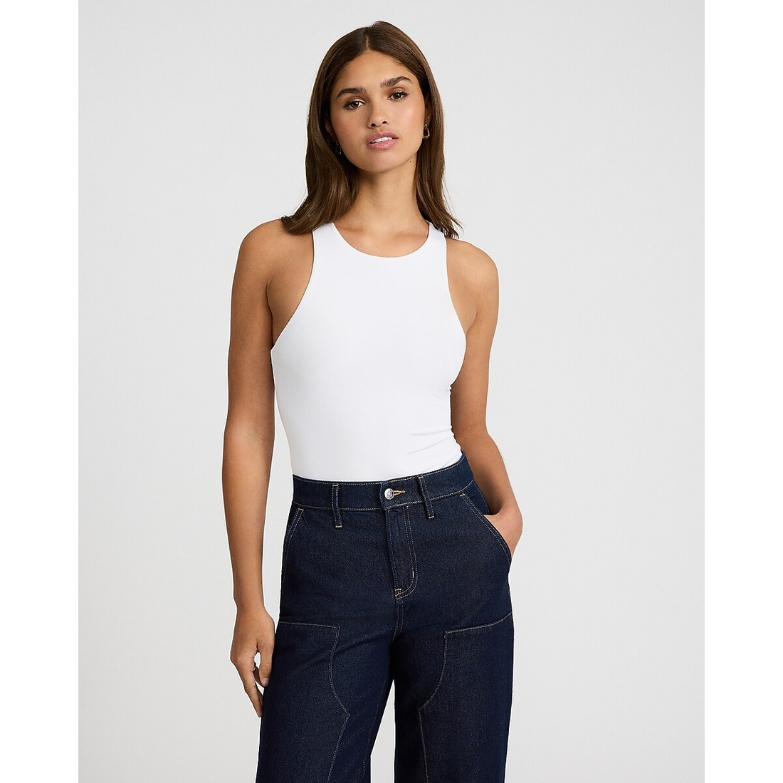 Express Body Contour Compression High Neck Bodysuit