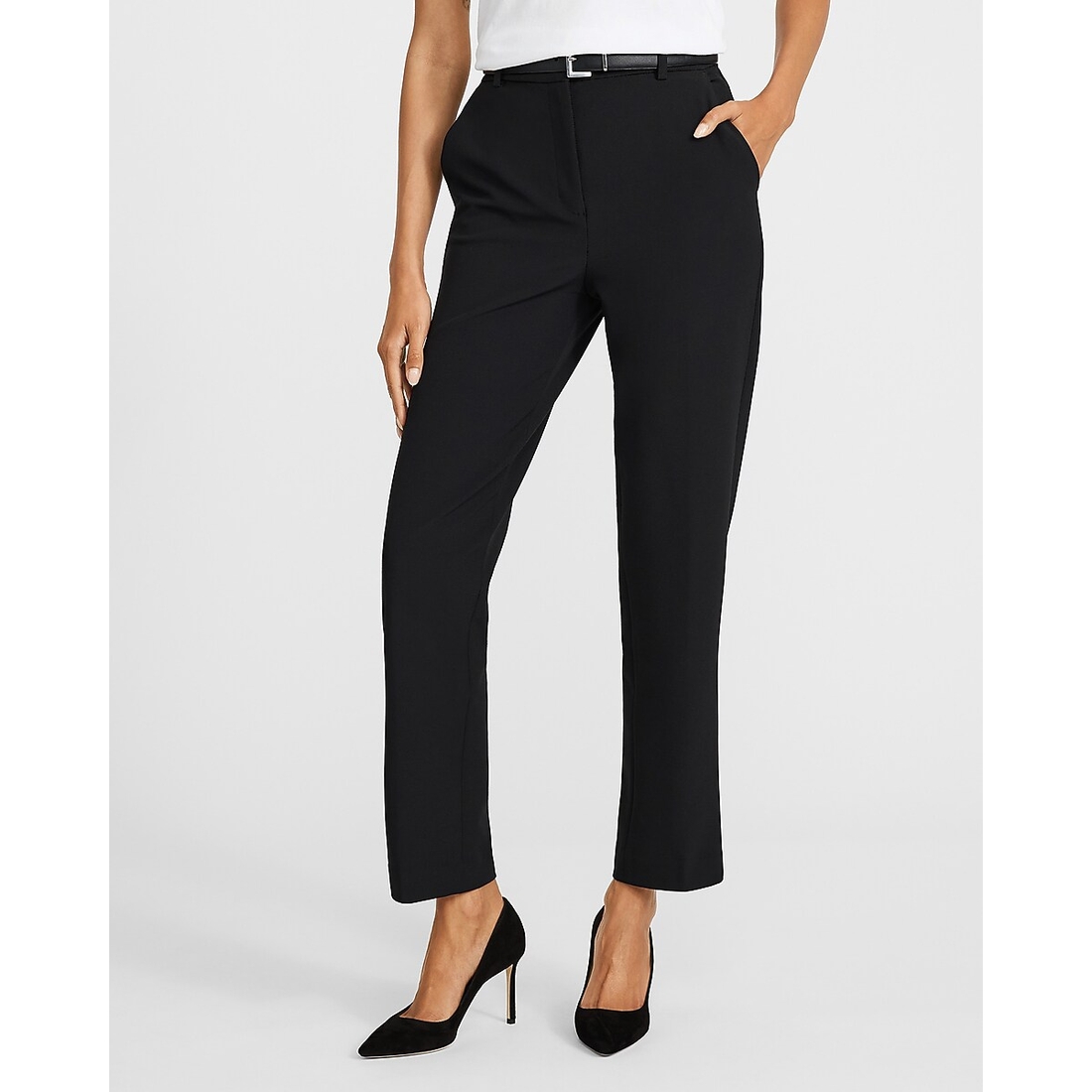 undefined Editor Studio Stretch Twill Super High Waist Straight Ankle Pant available now at SouthPark undefined Editor Studio Stretch Twill Super High Waist Straight Ankle Pant available now at SouthPark
