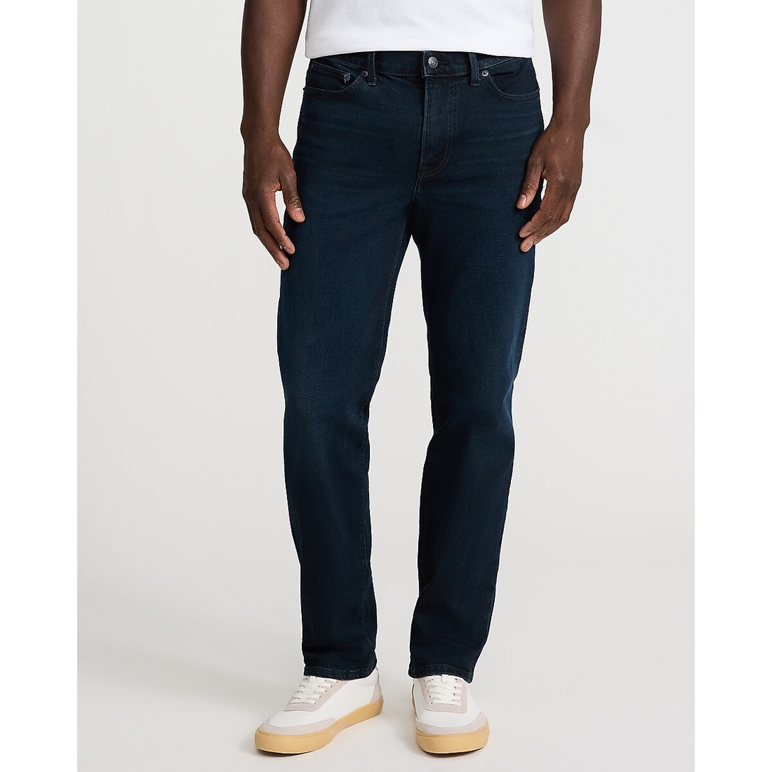 Express Slim Straight Dark Wash Jeans
