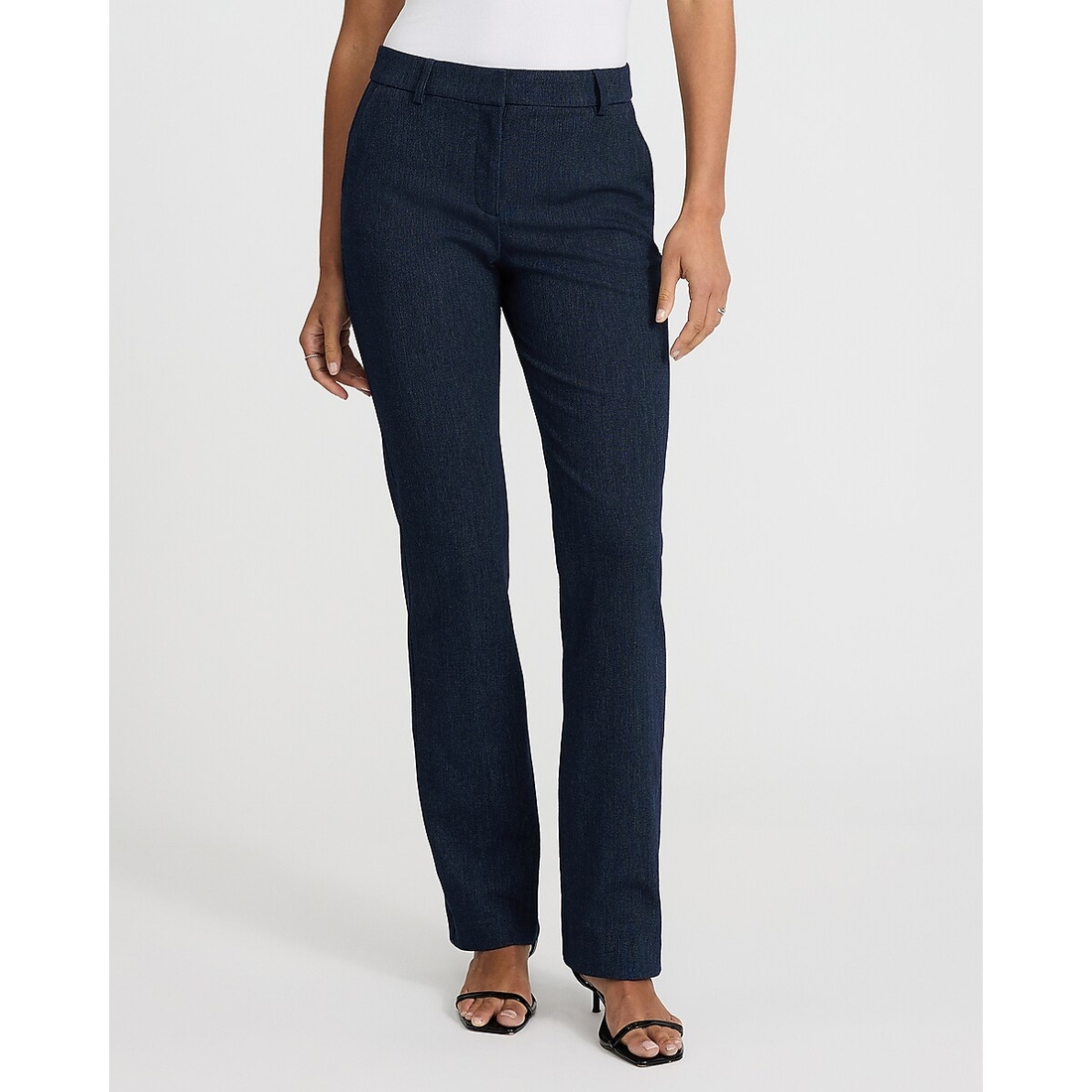 Express Editor Mid Rise Bootcut Pant available now at Towne