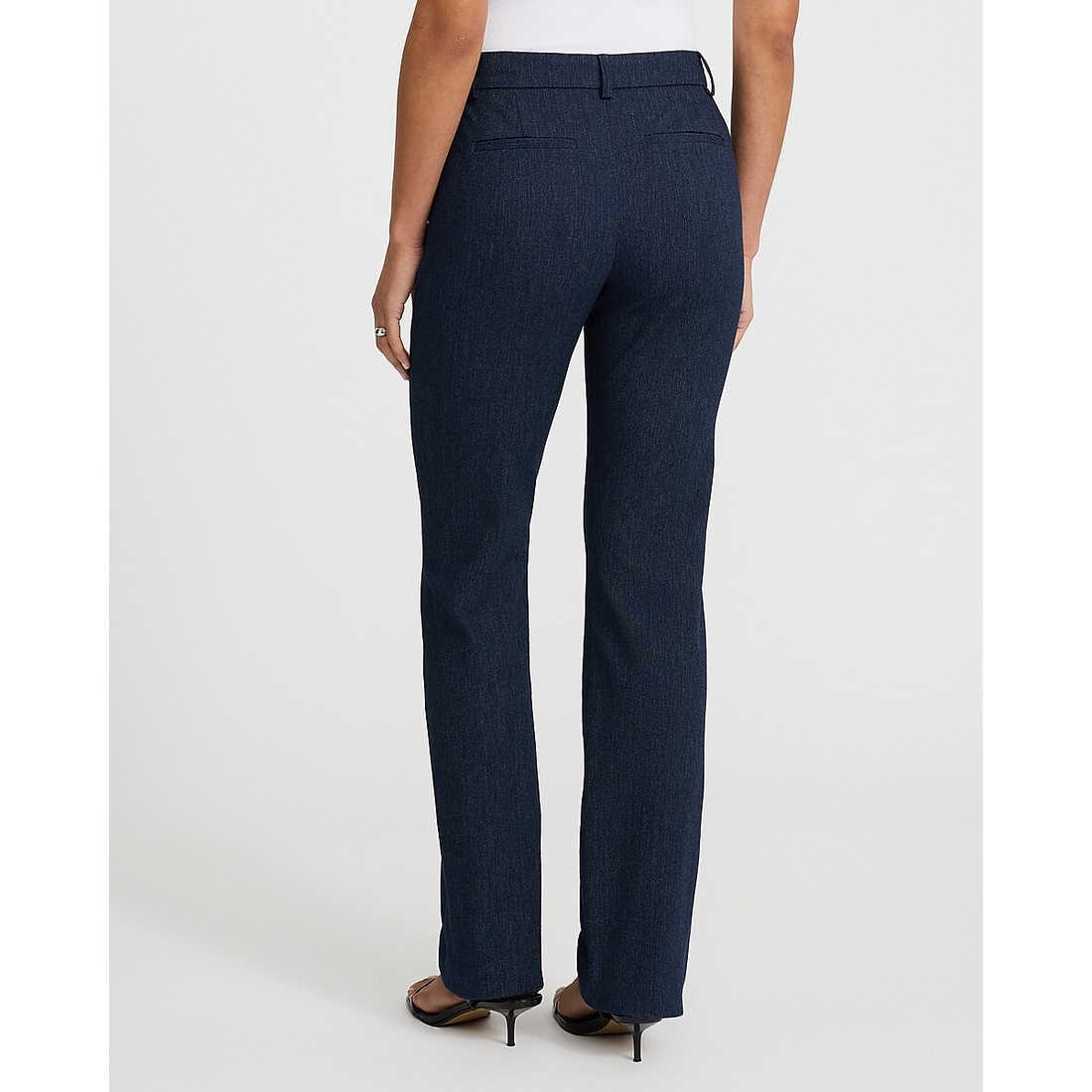 Express Editor Mid Rise Bootcut Pant available now at Towne