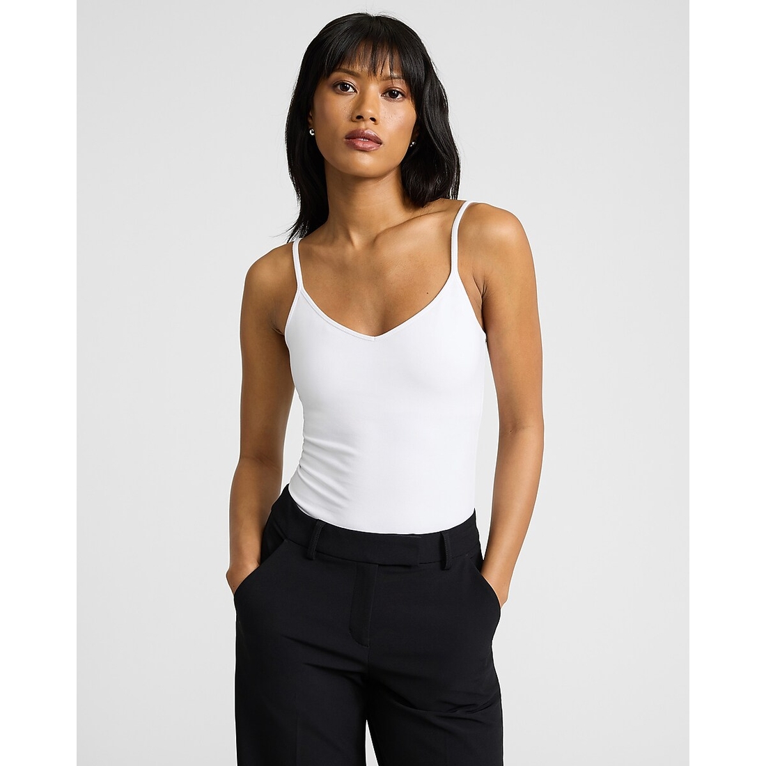 Express Best Loved V-Neck Bra Cami