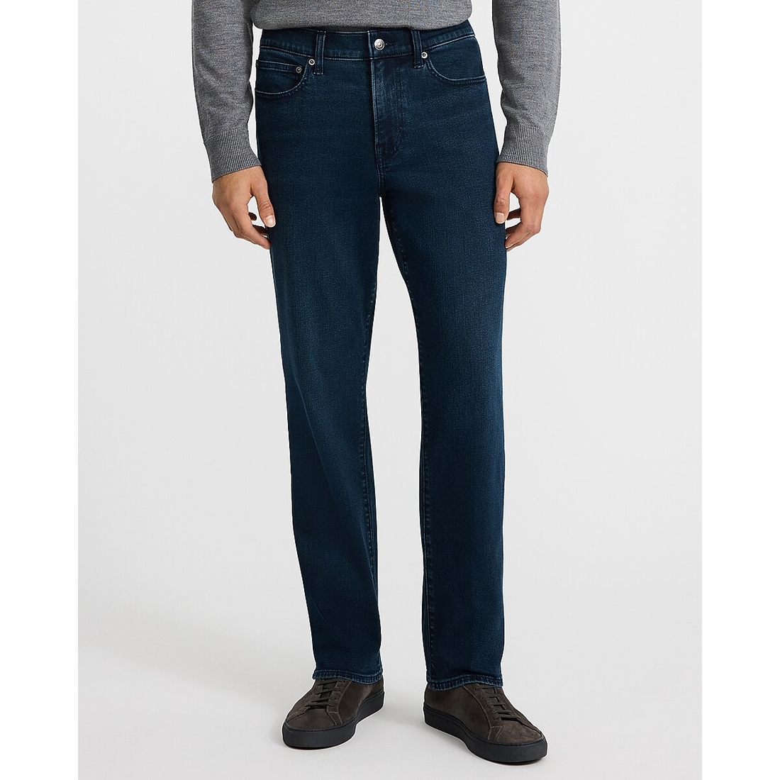 Express Straight Dark Wash Jeans